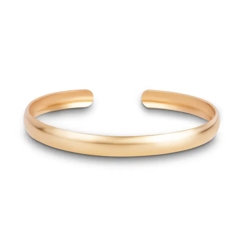 Bransoletka sztywna złota